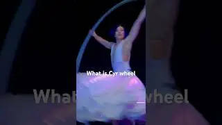 What is cyr wheel? #circusfamily #circus #ledlights