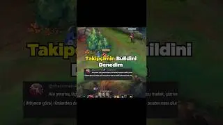 Takipçimin Tek Atan Lee Sin Buildini Denedim 🔥 #leagueoflegends #leesin