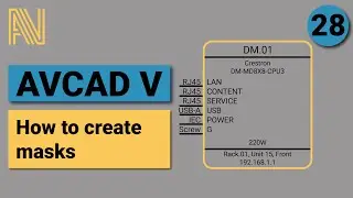 AVCAD V - AVCAD for Microsoft Visio - How to create masks