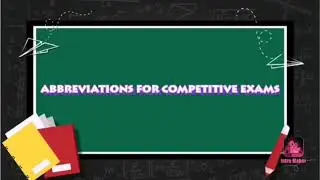 30 most important GK Full Forms|Must Watch to learn Abbreviations and their full forms