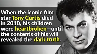 Tony Curtis Had A Chilling Dark Side