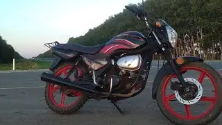 покатушки на мотоцыкле сигма 125, пробег 31000