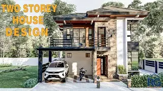 Two Storey House Design  (160 sq.m) - Solen Residences