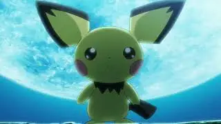 Pichu evolves in Pikachu| Pokémon Journeys|
