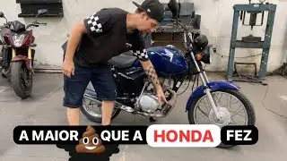 CONSERTEI O MAIOR ERRO DA HONDA DE TODOS OS TEMPOS