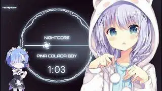 Nightcore - Pina Colada Boy (LazerzF!ne Remix Edit)