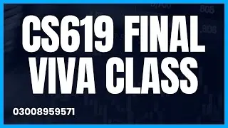CS619 Final Viva Questions | CS619 Final Viva Coding Questions | CS619 Viva Notes | CS619 Viva Code