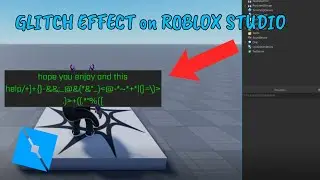 How to make Glitched Text Effect Animation on roblox studio (tutorial)