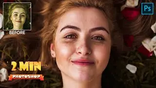 TWO MINUTE PHOTOSHOP : HOW TO GET THE PERFECT SKIN TONE IN ONE CLICK