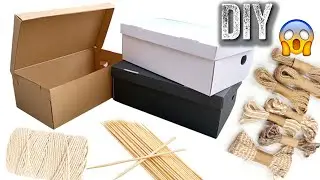 Wow! Incredibly beautiful ideas from waste cardboard boxes !! You'll be amazed to see the result