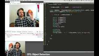 CP2: Object Detection – Webcam Tracking in p5.js/TensorFlow