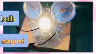 New science free energy generators 100% with magnet and bulb new project 2020-21 at home