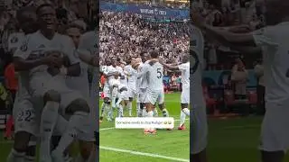 Rudiger keeps slapping Mbappe 😂 #rudiger #mbappe #footballskills #mbappeskills #realmadrid #Vinijr