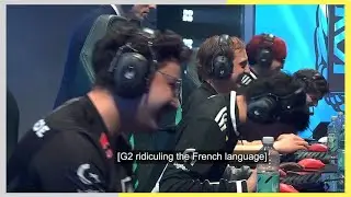 G2 make Fun of Hans Sama French saying Spongebob