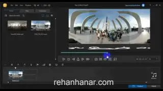 How to Add Edit Text to the 360 video recorded by Samsung Gear 360 using Action Director EASIEST WAY