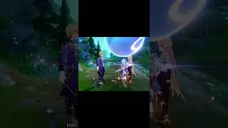 when your friend joins in mid quest line #genshinimpact #genshin #memes