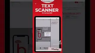 Text scanner on camera roll🙌🏼