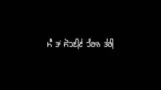 | 🔫 New Punjabi Song Take It Easy Lyrics Black Background Whatsaap Status 🔫 |