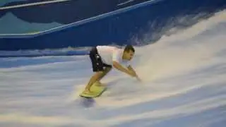 Indoor Surfing with Juan S  at Hotel Cascada Indoor Waterpark