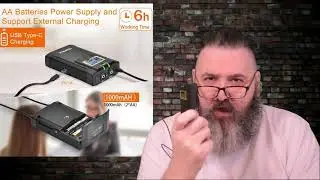 Review of the Comica CVM-WM100 Plus wireless lav mic system