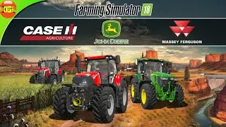 John Deere Massey and New Holland Tractors | Farming Simulator 18 Gameplay