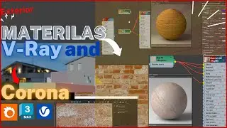 EXTERIOR DESIGN (Materials) and so on! 3Ds Max CLASS🔥