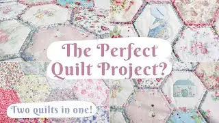 Quilt As You Go Hexagon Quilt Tutorial