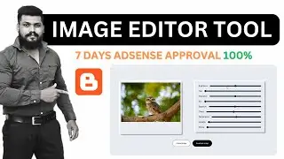 Latest Tool In Blogger | Blogger Tool Script | Blogger Tool Website 2024 | Image Editor Tool Script