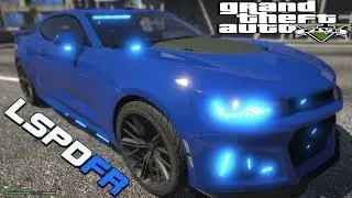 GTA 5 Live PD - Unmarked ZL1 Camaro - Los Santos Police Department - 