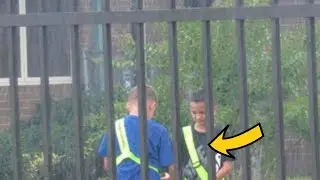School safety patrols think no one’s watching – teacher catches the truth in pouring rain