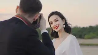 Свадьба для двоих в Петербурге | Кабриолет и романтика заката на Финском заливе | Алина и Роберт