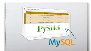 PySide (6) [Sauberer Code – Programm in Klassen aufteilen – Demo: MySQL-Datenbank importieren] # 03