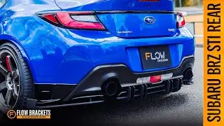 Subaru BRZ STI Rear Diffuser Showcase | Flow Designs