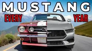 Ford Mustang Evolution: Every Year (1964½–2025)
