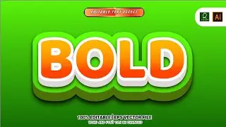 3D Text effect di #adobeillustrator #texteffect #3dtexteffect