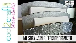 Spellbinders Industrial Style Desktop Organizer