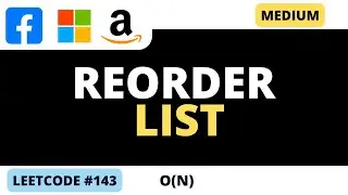 Leetcode 143  - Reorder List - No Extra Memory - Python