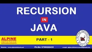 Recursion In Java || Recursive Method  in Java || Factorial using recursion|| GCD using recursion