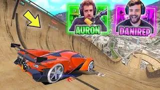 CARRERA ÉPICA!! FINAL RARO! CON AURONPLAY Y AMIGOS! - GTA V ONLINE