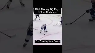 Hockey IQ Tip: Pre-plan your passes🎥 @playmakerselite._ (IG)