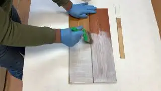 How to repaint old paneling, imitation wood, or other wood at your dacha, or paint new wood. Whit...