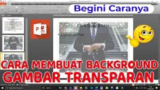 how to make a transparent image background in powerpoint