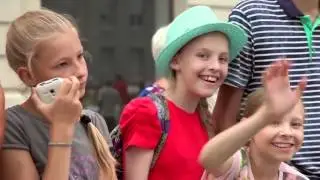 Флешмоб по русски 3 СИБИРСКИЙ ХОРОВОД  2014 ДЕНЬ ГОРОДА В НОВОСИБИРСКЕ