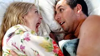 Adam Sandler has to Win his Girlfriend's Heart ANEW every day...