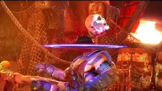 MK 11 Ultimate - Liu Kang, Shao Kahn, Kung Lao, Kitana - Action Scene 4k ULTRA HD