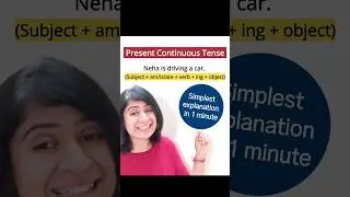 Present Continuous Tense #tense #presentcontinuous #shorts #learnenglish #grammar #spokenenglish