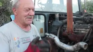 Как установить водяной насос (помпу) системы охлаждения двигателя МТЗ.