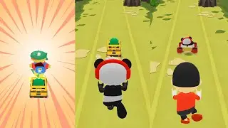 Tag With Ryan Rally Racer Ryan With School Bus vs Combo Panda Spy Hovercraft Got Egg  New Gameplay!!