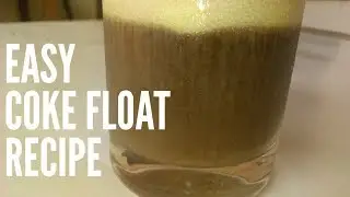 How to make coke float (ice-cream soda) in seconds