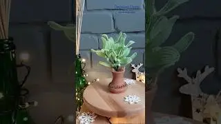 Омела з бісеру/ Різдвяний декор/ Beaded mistletoe/Christmas DIY